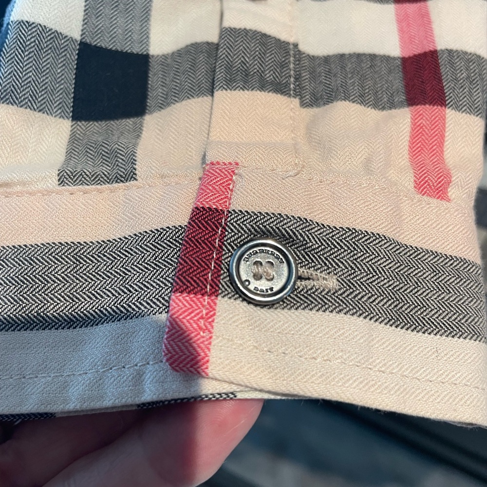Burberry Brit Signature Plaid Button-Down Shirt - Picture 5 of 9